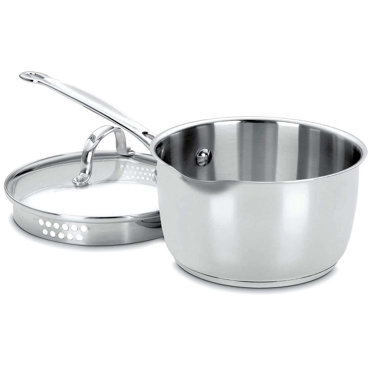Cuisinart Chefs Classic Stainless 2 Qt. Cook and Pour Saucepan w
